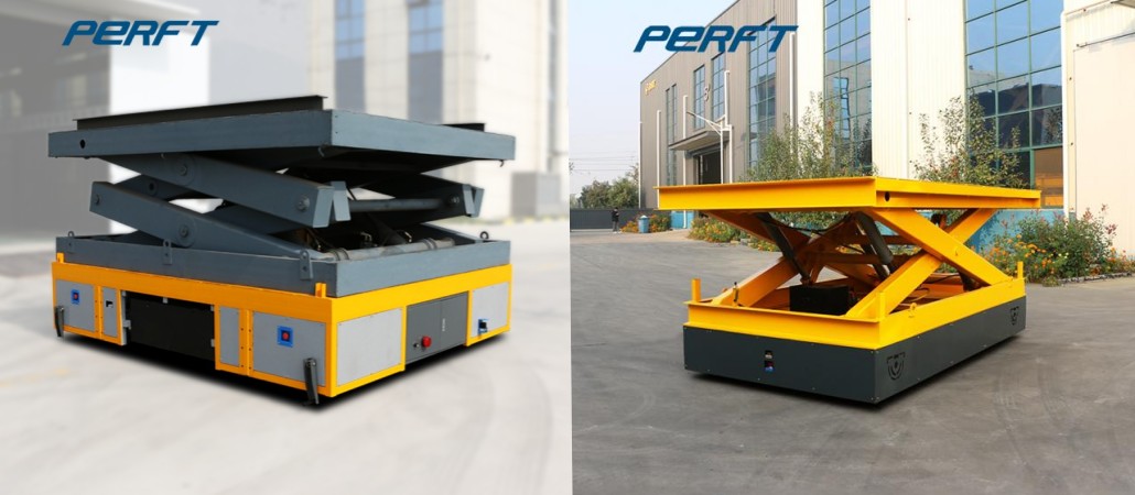 Hydraulic Lifting Trackless Cart